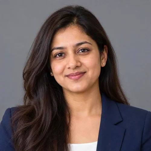 A headshot made from her photos